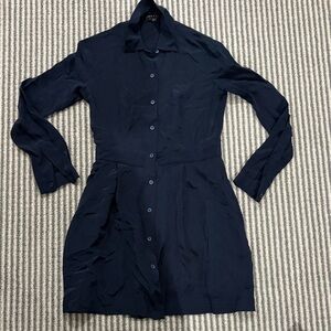 Elegant Navy Women's Dress